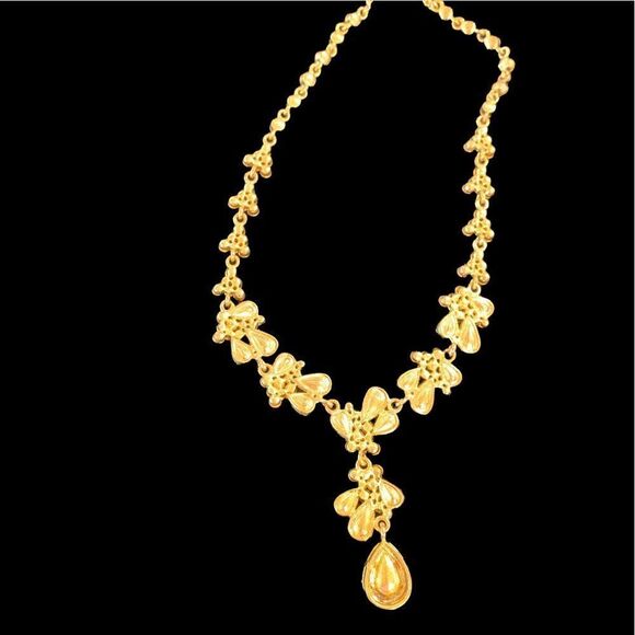 Vintage VCLM red crystal necklace Valentines Day! - Picture 9 of 9